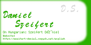 daniel szeifert business card